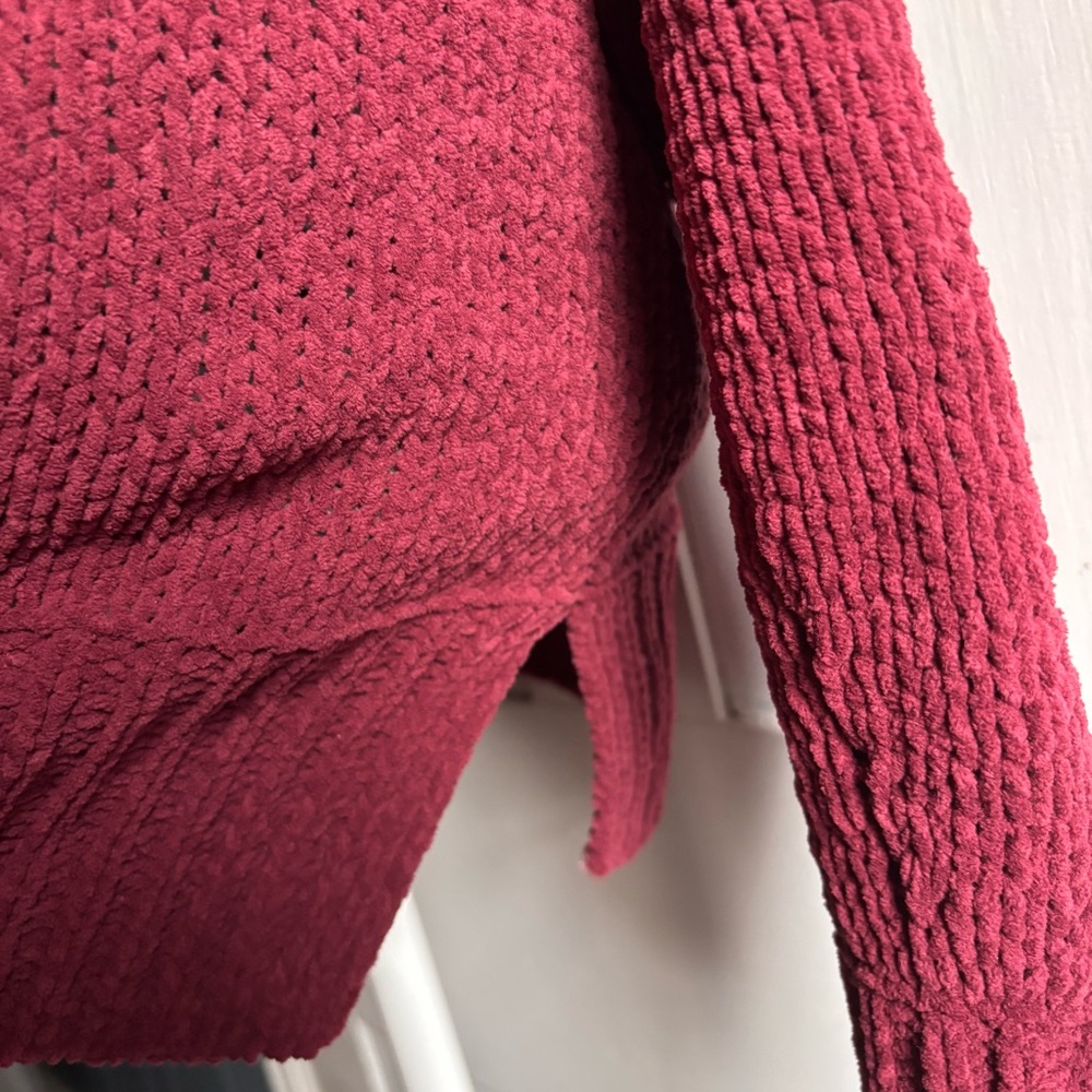 NWOT Aerie Like Candy Crew Knit Sweater Size Medium M Oversized - Picture 6 of 11